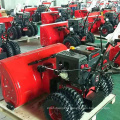 Rolling brush snow thrower snow blower rubber winter snow sweeping equipment